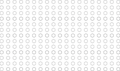 Fototapeta na wymiar Design of seamless texture patterns with regular hexagons 