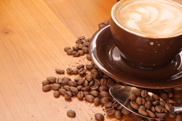 Coffe Latte in the afternoon.
