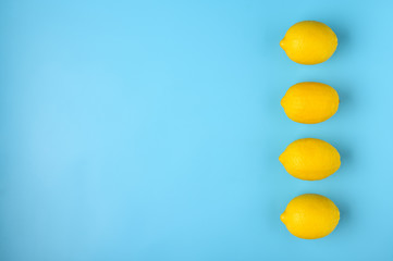 .Natural medicine. The workspace of a blogger medic. Immunostimulating products: lemon.