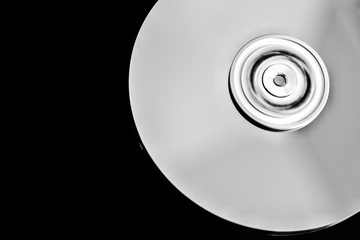 Rotating spindle of computer hard drive platter