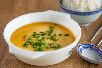 chinese traditional steam egg