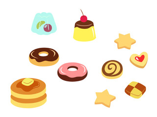 シンプルなお菓子のセット2