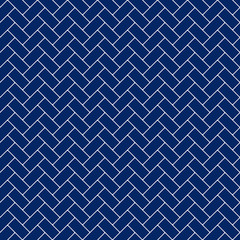 Fototapeta na wymiar Subway Tile Seamless Pattern - Herringbone subway tile pattern design