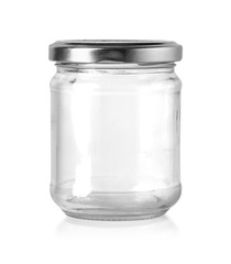 a glass food jars
