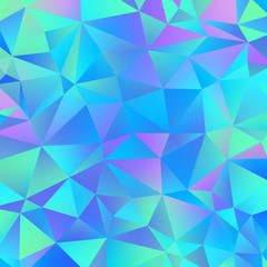 Fototapeta premium Iridescent Geometric Design - Colorful geometric pattern in iridescent colors