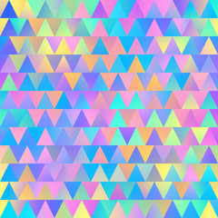 Iridescent Geometric Design - Colorful geometric pattern in iridescent colors