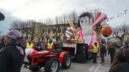 people at the carnival