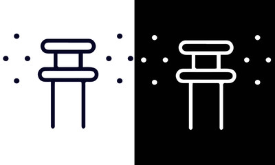 Gardening Icons vector design black and white 