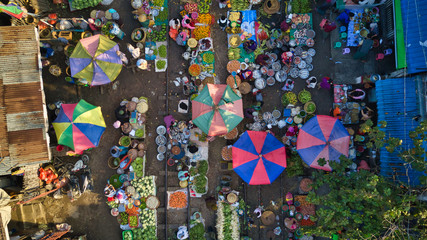 MANDALAY/MYANMAR(BURMA) - 08th MAY, 2020 : Mandalay Morning Market which is also called Ghost Market in Myanmar.
