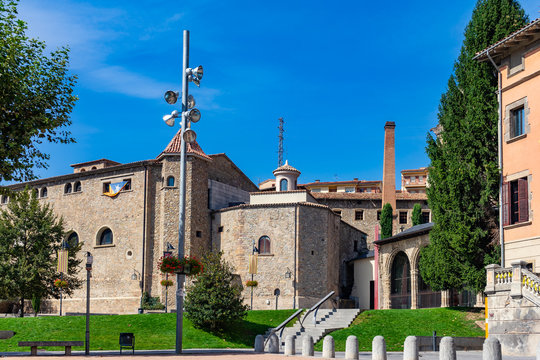 Monastery of Santa Maria in Ripoll, Catalonia, Spain.