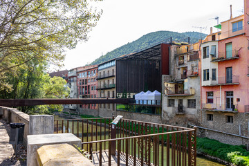 Ripoll town in Catalonia, Spain.