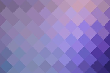 Purple iridescent geometric background. Abstract checkered pattern.