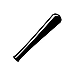 Baseball bat icon vector