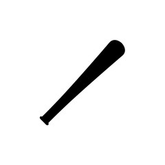 Baseball bat icon vector