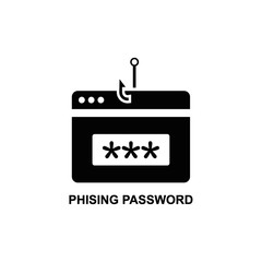 PHISING PASSWORD ICON , HACKING PASSWORD ICON