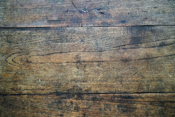 Fototapeta premium old wooden dark vintage wood with scratches background