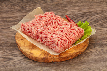 Minced meat - pork and beef