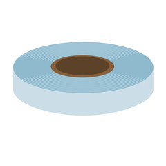 シール、ロール紙、ペーパー、テープ、巻物のイメージイラスト