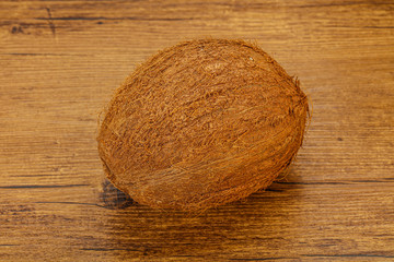 Dry sweet coconut with milk