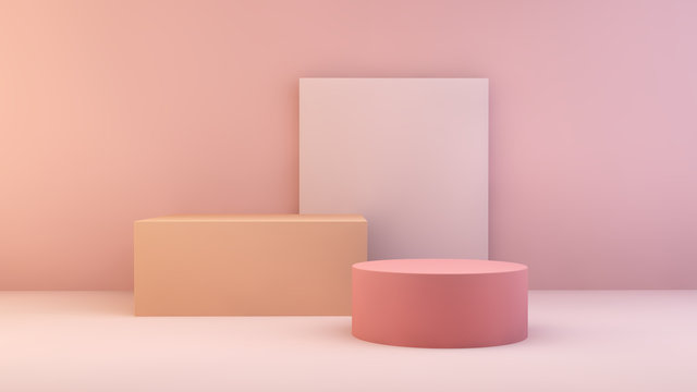 pink and orange storefront