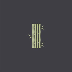 Premium bamboo logo design