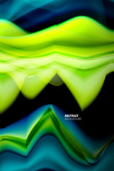 Liquid gradients abstract background, color wave pattern poster design for Wallpaper, Banner, Background, Card, Book Illustration, landing page