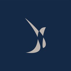 Premium Bird logo with modern concept
