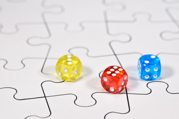 business jeu hasard dé combinaison score gagner