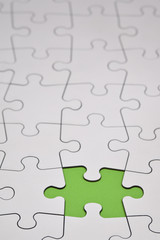 puzzle vert casse tete assemblage jeu vert environnement