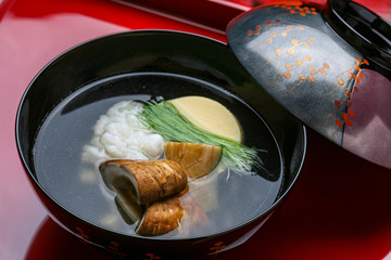 白子のお吸い物