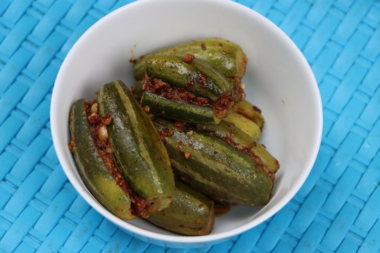Bharwa Parwal or patal Sabzi, Stuffed Pointed Gourd Dry fry, Indian food&nbsp;