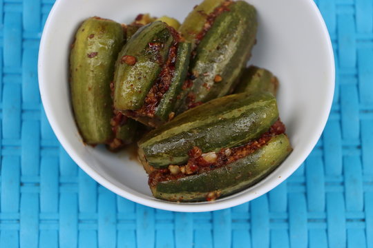 Bharwa Parwal or patal Sabzi, Stuffed Pointed Gourd Dry fry, Indian food&nbsp;