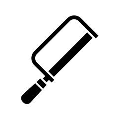 hand saw - carpentry icon vector design template