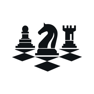 Chess king queen Royalty Free Vector Image - VectorStock