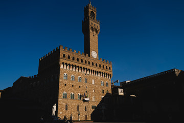 Palazzo Vecchio. Famous building in Florence