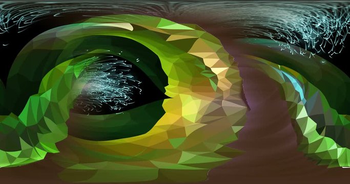 Emerald decorating precious stones icon animation 