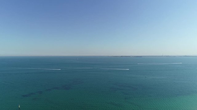 Elwood Beach Melbourne Australia Drone Aeria Footage