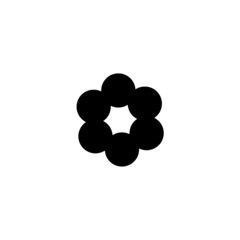 simple flower vector 