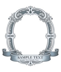 Vintage Frame vector #1027