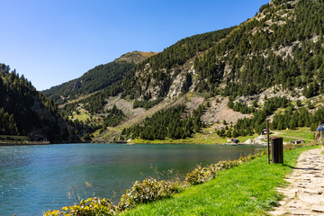 Vall de Nuria in the Catalan Pyrenees, Spain