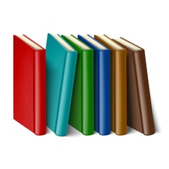 vector books. Isolated on white background. 