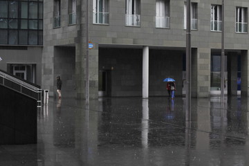 Rainy day in Bilbao