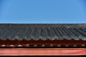 Landscape of Haedong Yonggung Temple of Busan in Korea.