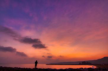 Fototapeta premium Sunset