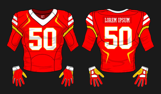 14,070 American Football Jersey Images, Stock Photos, 3D objects, & Vectors