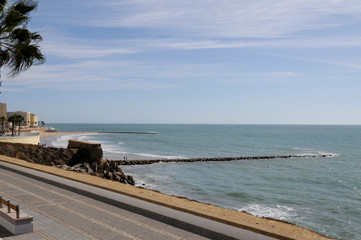 Die Küste bei Cádiz