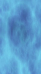 Background of abstract white color smoke isolated on blue color background. The wall of white fog. 3D illustration