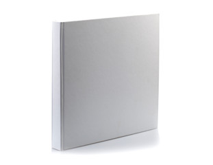 white book on a white background