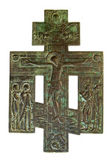 Cross Crucifixion of Christ with the Coming (Bespopovsky)
Late 18th - early 19th centuries; The Russian Empire