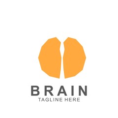 Brain logo creative design